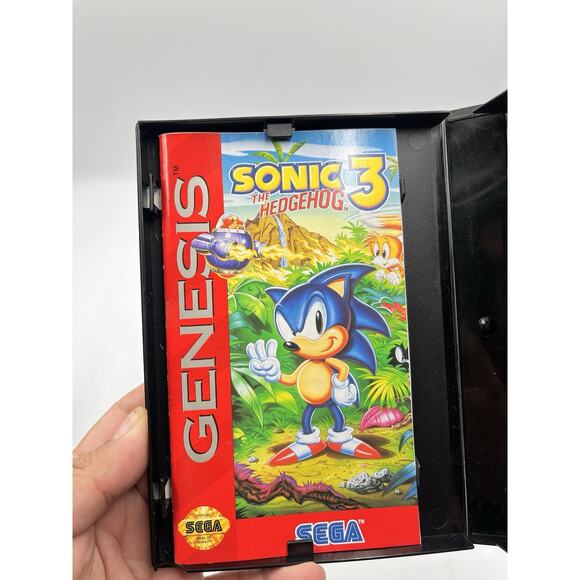 Sonic the Hedgehog 3 CIB W/ Manual - Sega Genesis - Picture 3 of 13